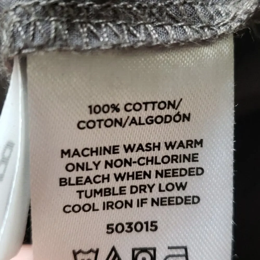 Lou & Grey for LOFT Elasticized Waistband Tie High Rise Gray Cotton Shorts Small - Picture 9 of 9